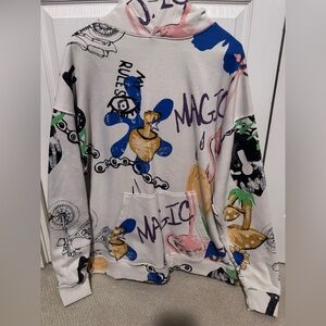 No Boundaries Graffiti Hoodie